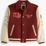 Abercrombie Kansas City Chiefs Varsity Bomber Jacket