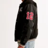 Abercrombie McLaren Formula 1 Team Black Varsity Bomber Jacket