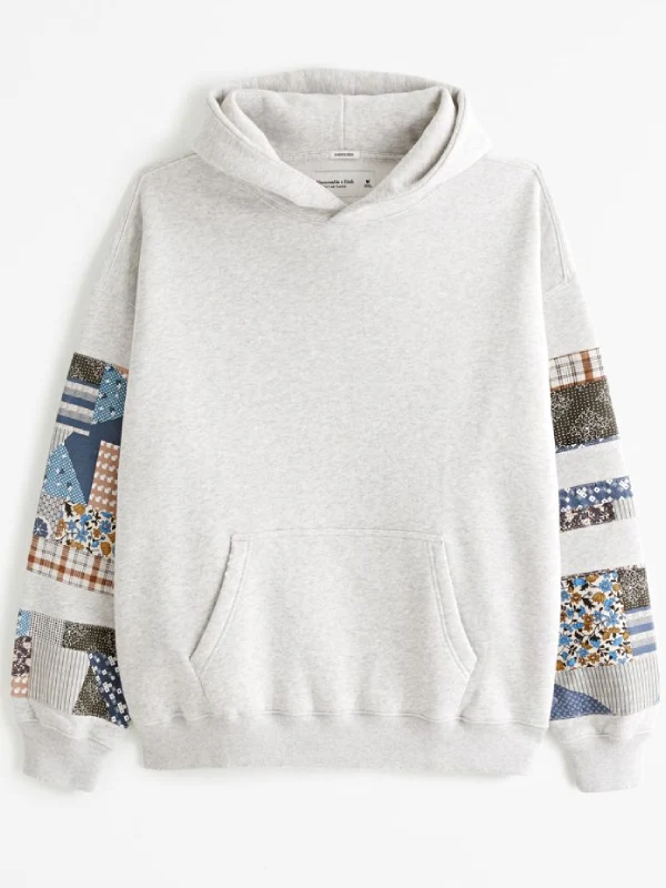 Grey abercrombie hoodie best sale