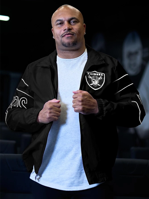 Al Davis Gust Oxford Jacket Raiders