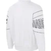 Al Davis Gust Oxford Raiders Jacket White