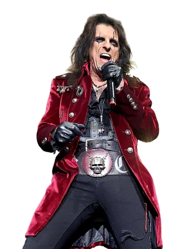 Alice Cooper Red Velvet Coat