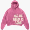 All We Need Is Love Hoodie