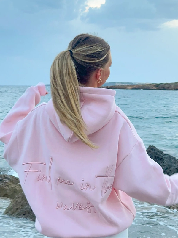 Amare Find me in the waves Hoodie Pink