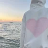 Amare Radiate Love White Hoodie