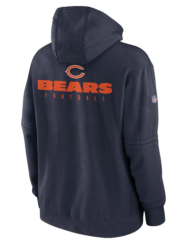 Chicago Bears Blue Hoodie