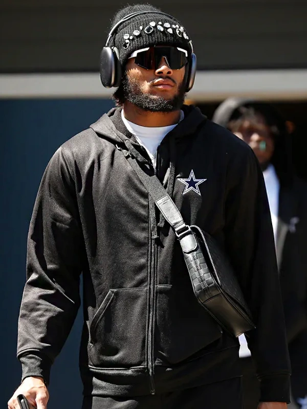 Dallas Cowboys Full-Zip Black Hoodie