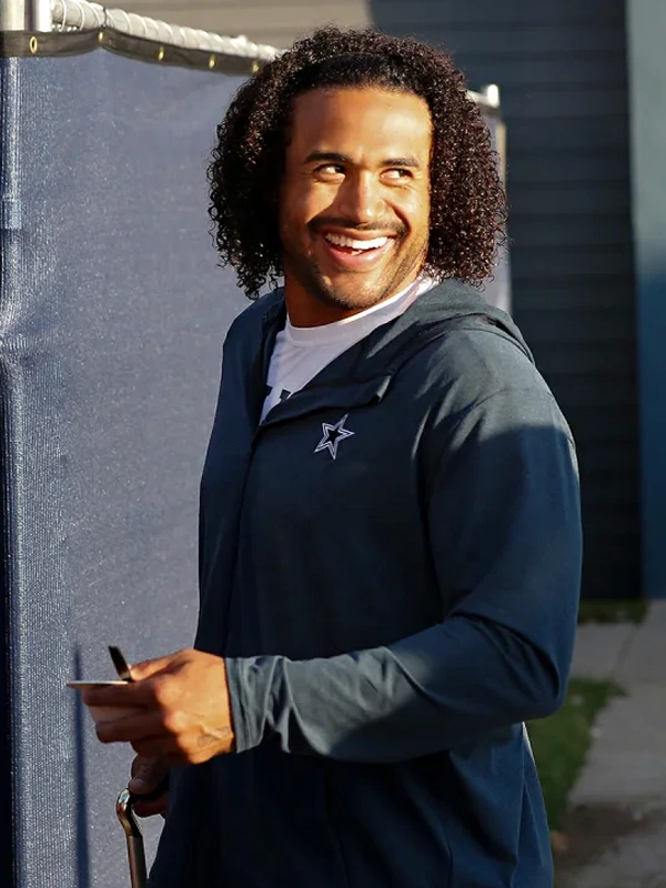 Dallas Cowboys Full Zip Hoodie Blue