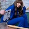 Emily in Paris S04 Lily Collins Blue Suit