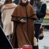 Emily in Paris S04 Lily Collins Cape Coat