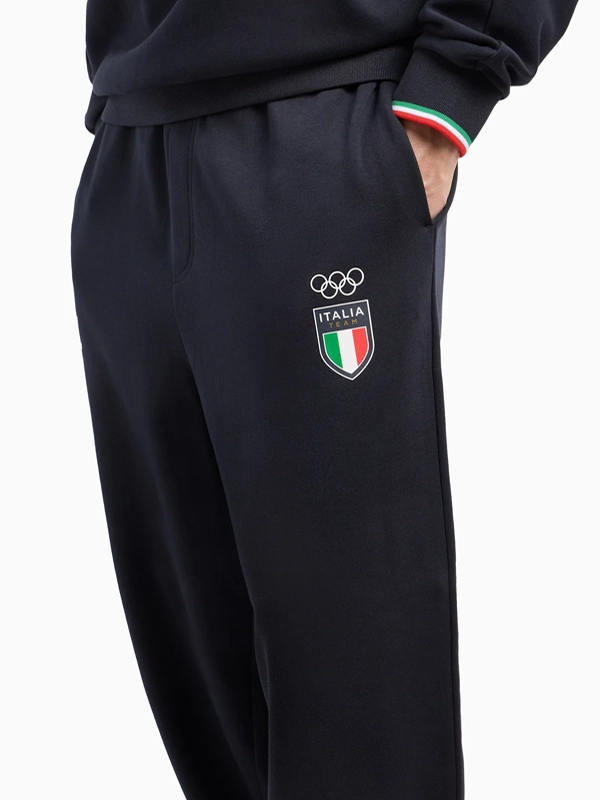 Italia Team Paris 2024 Olympics Uniform Tracksuit Black