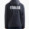 Italia Team Paris 2024 men's recycled fabric hooded jacket