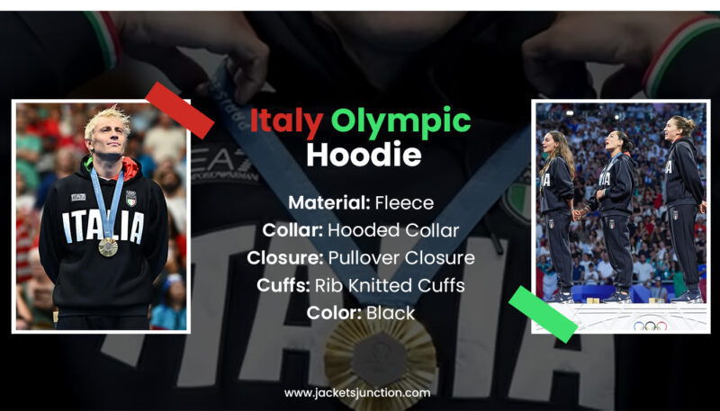 Italian Olympic Hoodie 2024