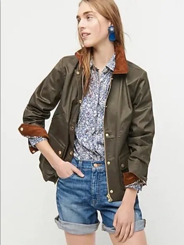 J.Crew Barn Jacket Grey