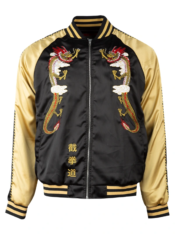 JFGF Institute Embroidered Satin Jacket