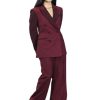 Jenna Ortega Maroon Suit