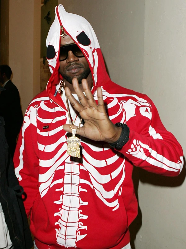 Kanye West LRG Dead Serious Red hoodie