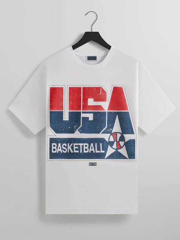 Kith USA Basketball Champions Vintage Tee