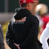 Kyle Shanahan 49ers Black Sideline Club Hoodie