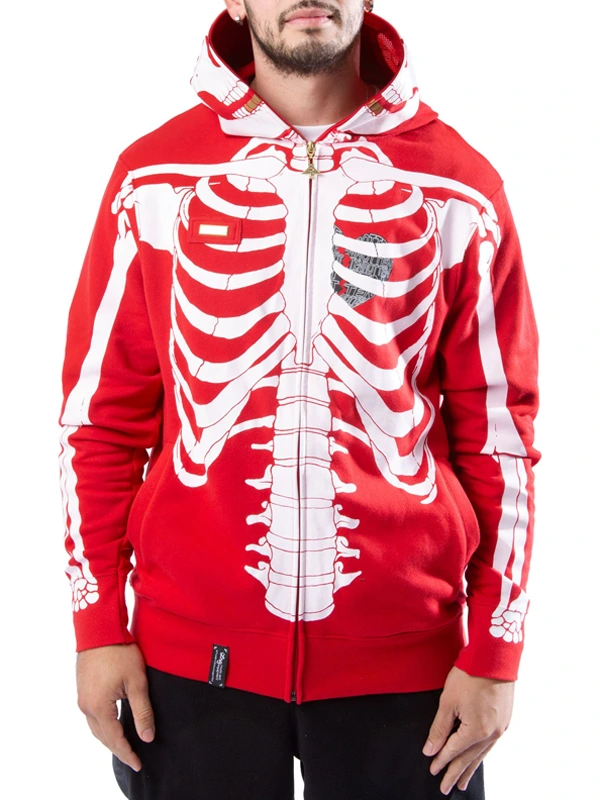 LRG Dead Serious Hoodie Red