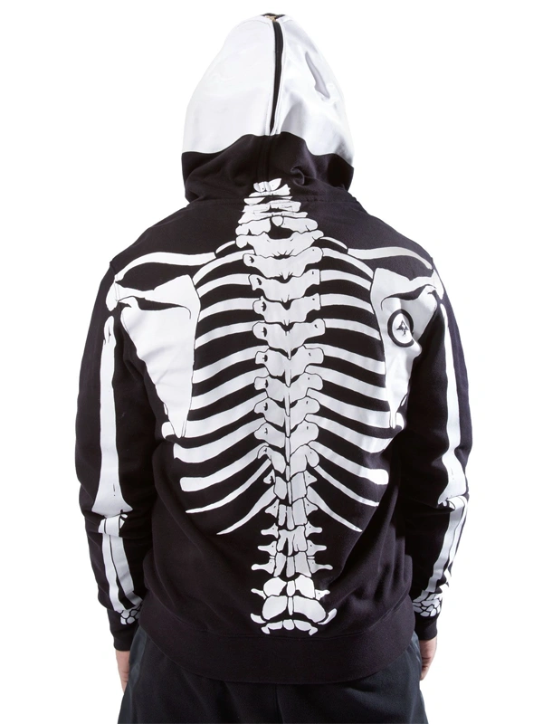 LRG Dead Serious Zip-Up Hoodie Black