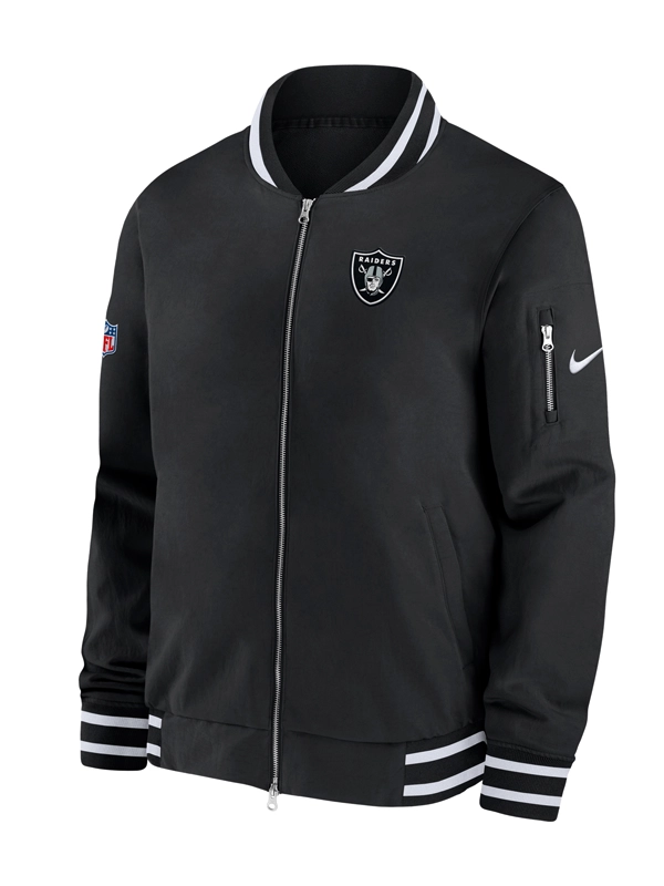 Las Vegas Raiders Coach Bomber Jacket