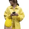 Lily Collins Emily In Paris S04 Yellow Jacket