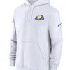 Los Angeles Rams White Pullover Hoodie