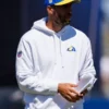 Los Angeles Rams White Sideline Hoodie