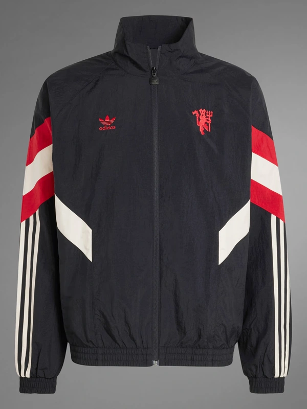 Manchester United Track Jacket Black Jackets Junction