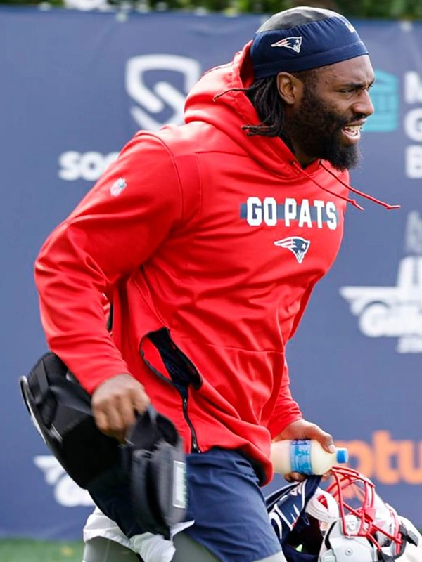 Matthew Judon Go Pats Hoodie Red