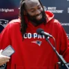 Matthew Judon New England Patriots Red Hoodie