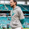 Mike McDaniel Miami Dolphins Grey Hoodie