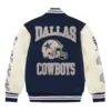 NFL Dallas Cowboys Varsity OVO Jacket Blue