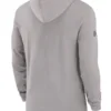 Nike Gray Dallas Cowboys Sideline Performance Long Sleeve Hoodie T-shirt