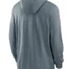 Nike San Francisco 49ers Grey Full-Zip Hoodie