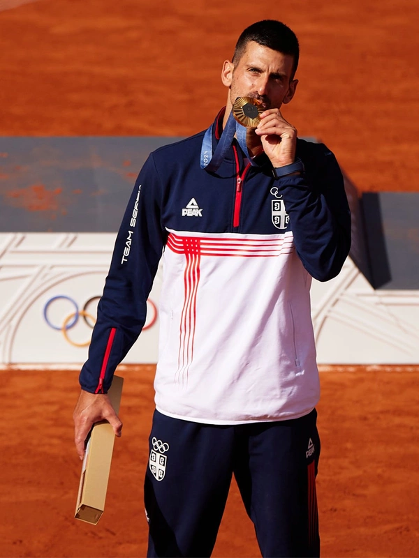 Novak Djokovic Olympic Tracksuit 2024