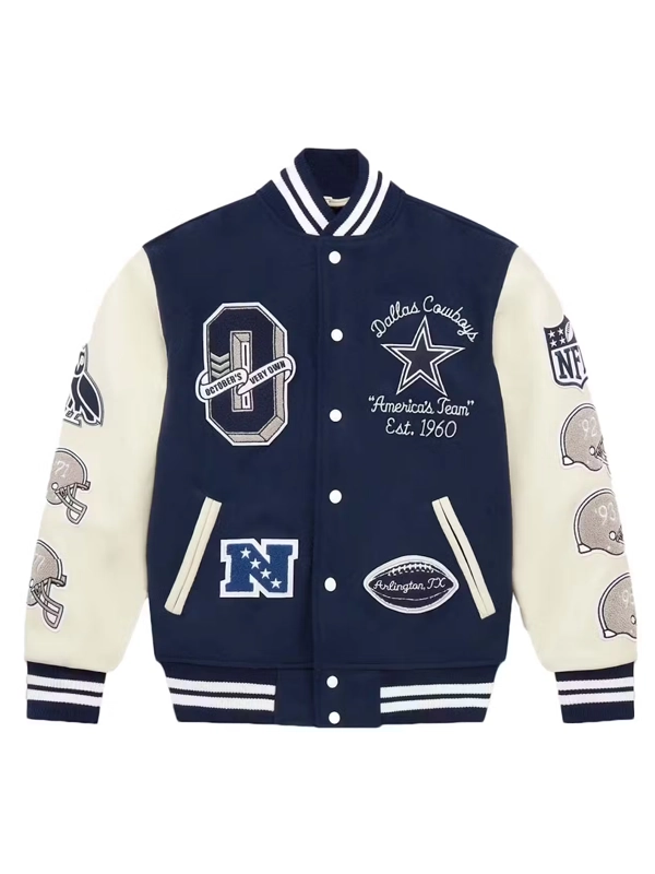 OVO x NFL Dallas Cowboys Varsity Jacket