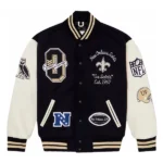 OVO x NFL New Orleans Saints Varsity Jacket