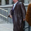 Oswald Cobblepot The Penguin Brown Leather Coat