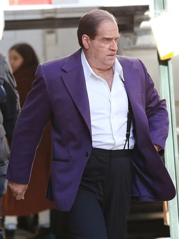 Oswald Cobblepot The Penguin Purple Blazer Coat