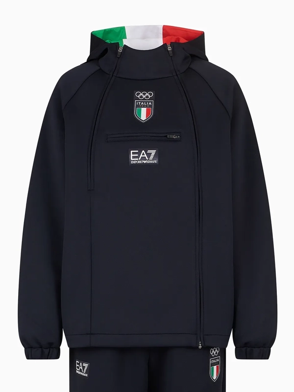 Paris 2024 Olympics Italia Zip Up Hoodie