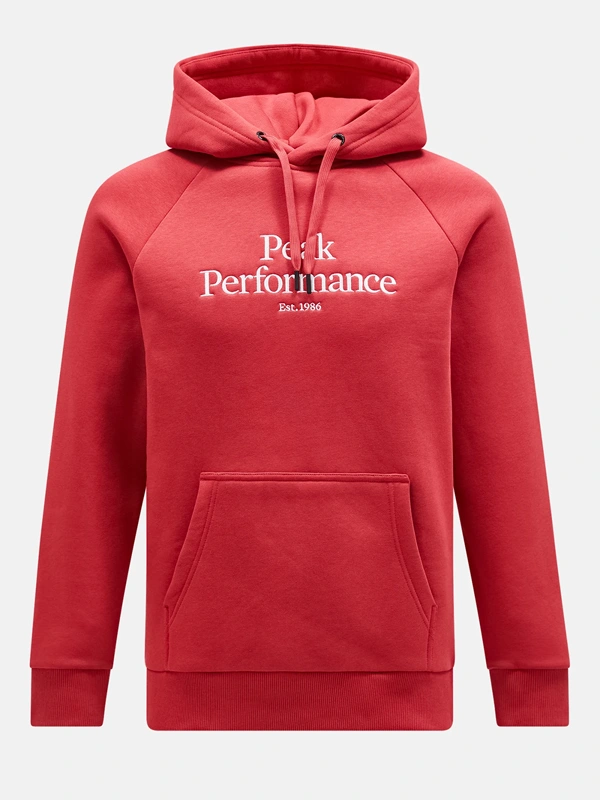 Peak Performance Hoodie Red