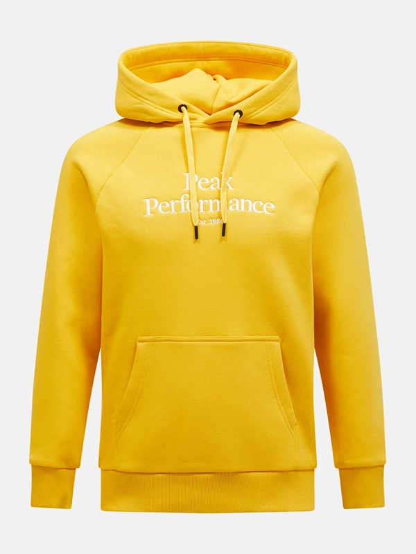 Peak Performance Yellow Hoodie