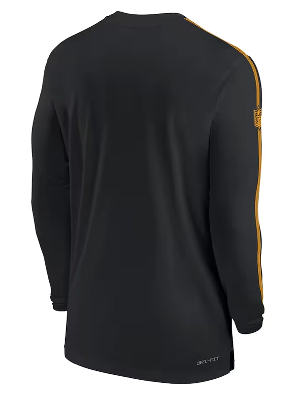 Pittsburgh Steelers Black Long Sleeve T-Shirt