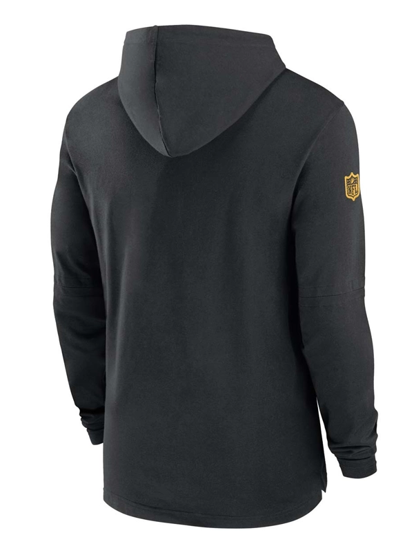 Pittsburgh Steelers Black Sideline Hoodie