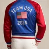 Polo Ralph Lauren Team USA Satin Baseball Olympic Jacket