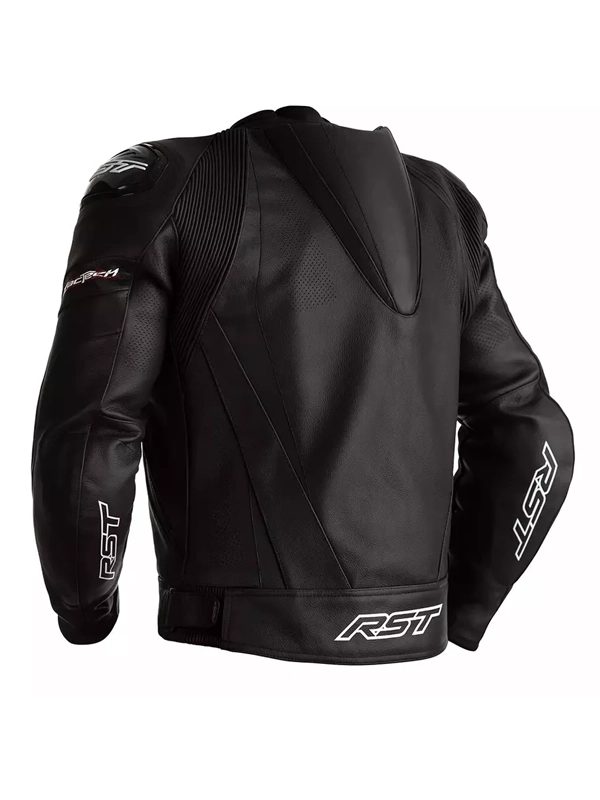 RST Tractech Mens Black Leather Jacket