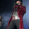 Red Velvet Alice Cooper Coat