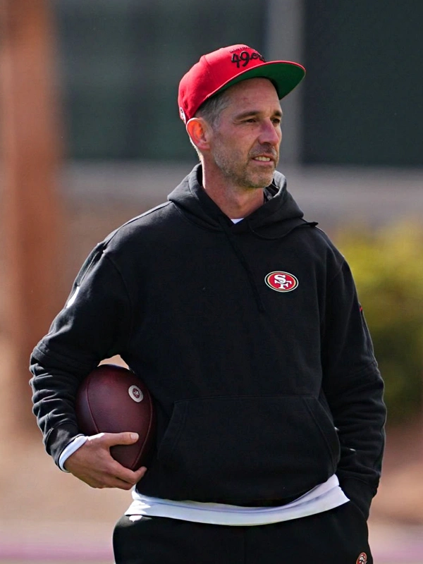 San Francisco 49ers Black Hoodie Kyle Shanahan